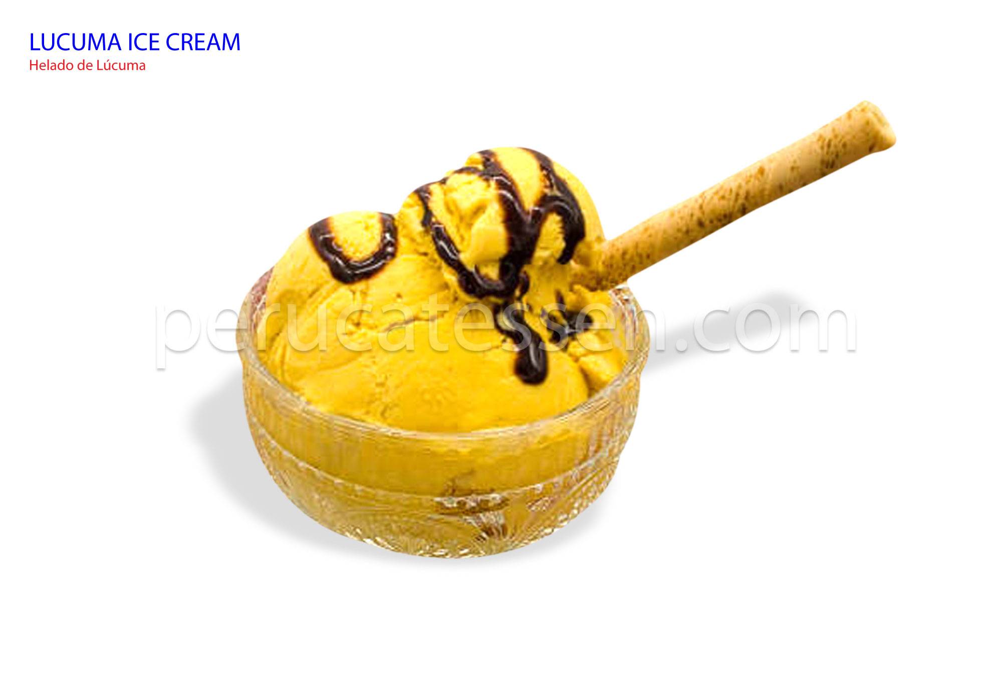 Helado de Lucuma